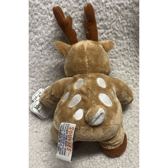 Souvies Deer Oregon Plush Brown 8" Soft Toy Stuffed Animal 2004 Still Has Tag - Picture 4 of 5